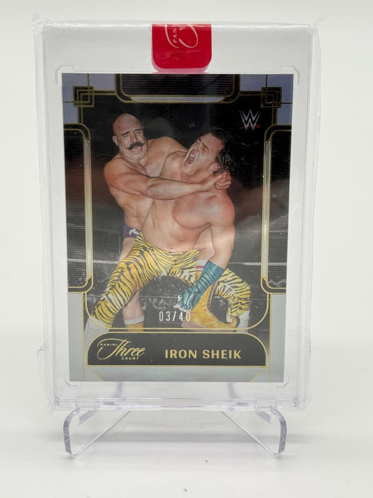 2024 Panini Three Count WWE Iron Sheik 03/40