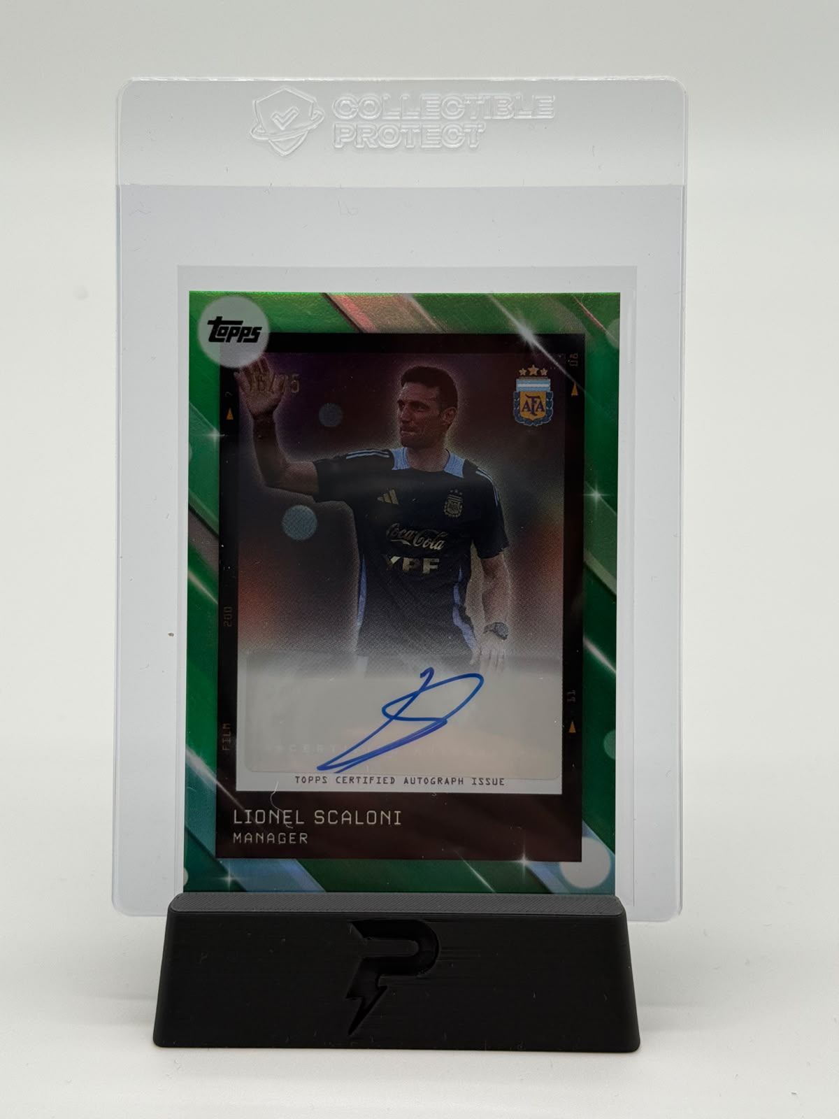 2025 Topps Argentina Lionel Scaloni Auto 16/75