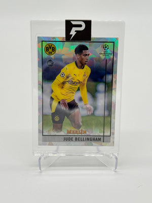 2020-21 Topps Merlin Chrome UCL Jude Bellingham RC Atomic Refractor 157/250