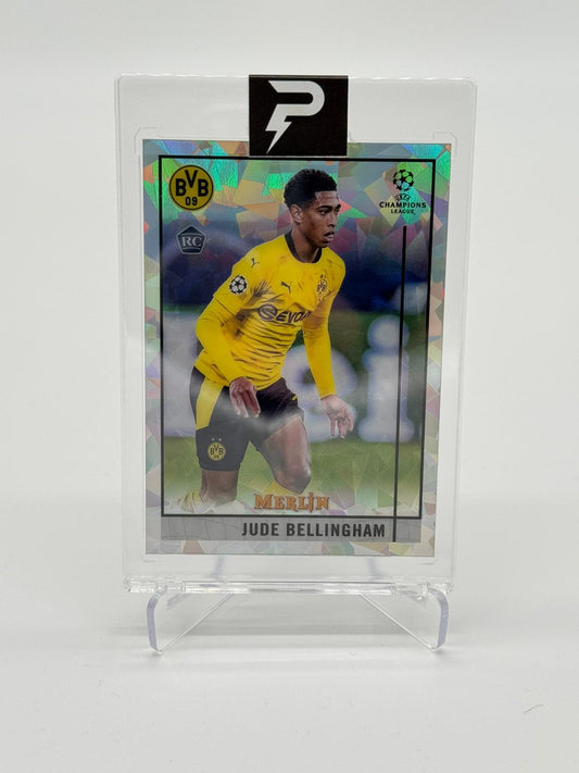 2020-21 Topps Merlin Chrome UCL Jude Bellingham RC Atomic Refractor 157/250