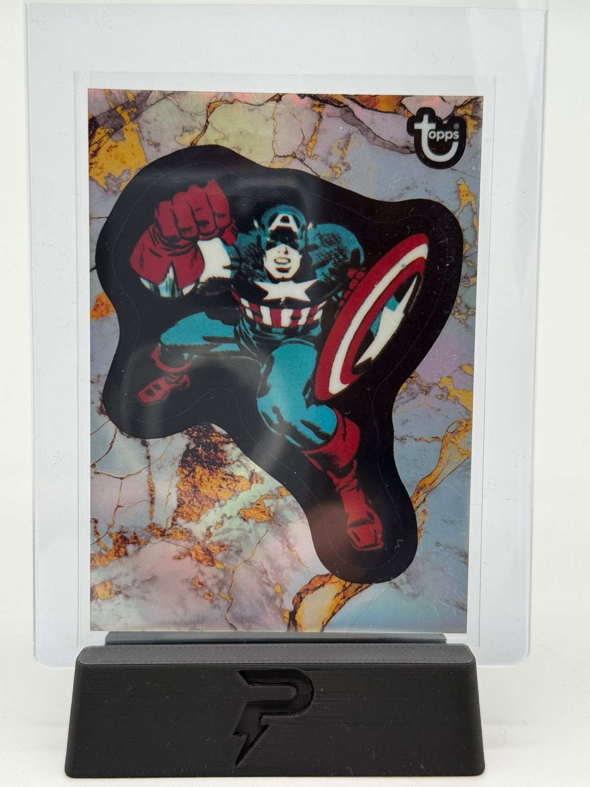 2025 Topps Marvel Comic Book Captain America 1976 Refractor