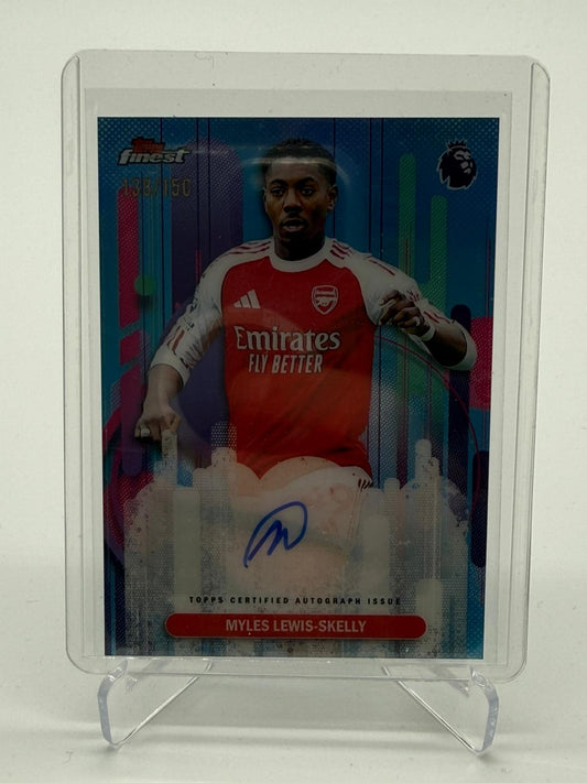 2026 Topps Finest PL Myles Lewis-Skelly Auto 138/150