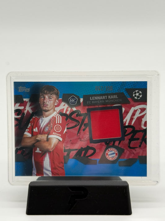2026 Topps UCC Lennart Karl Relic 062/150