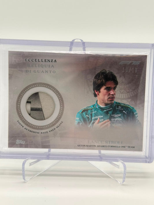 2025 Topps Eccellenza Lance Stroll Relic 10/10
