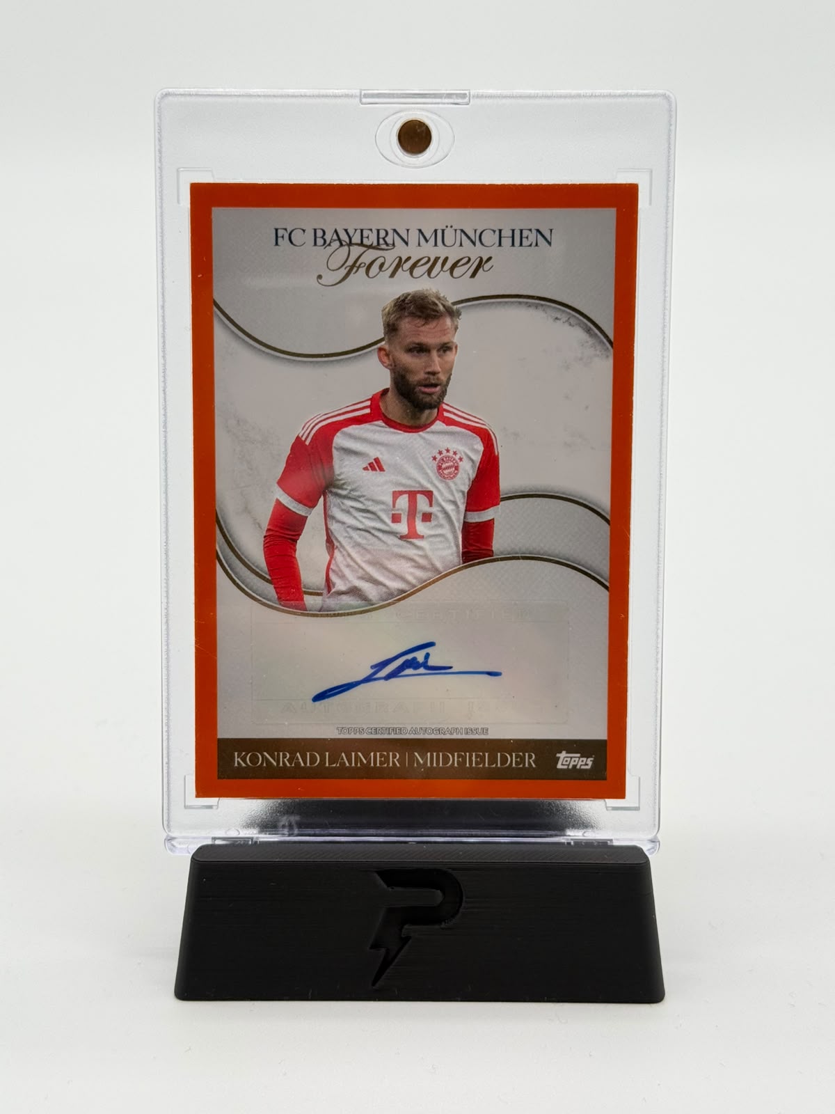 2024 Topps FC Bayern Forever Konrad Laimer Auto 10/25
