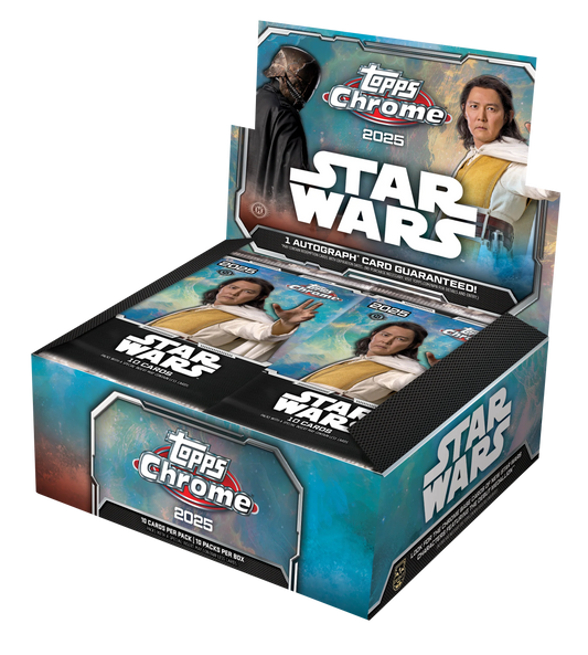 2025 Topps Star Wars Chrome Hobby Box (LIVEBREAK)