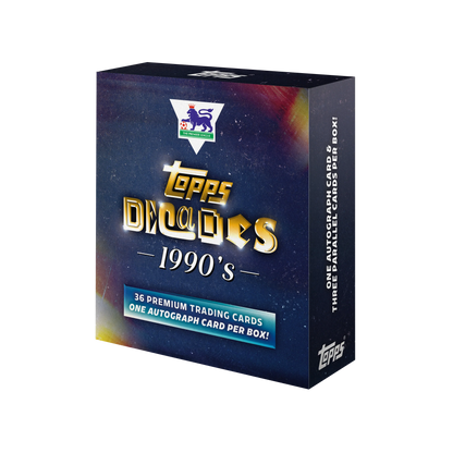 2025 Topps Decades Premier League 90´s Edition (SEALED)