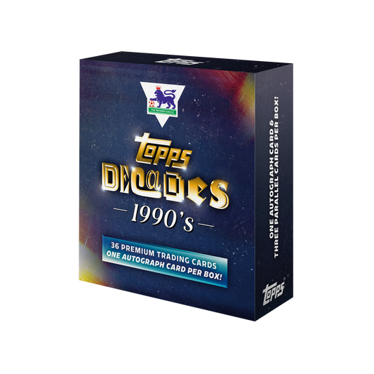 2025 Topps Decades Premier League 90´s Edition (SEALED)