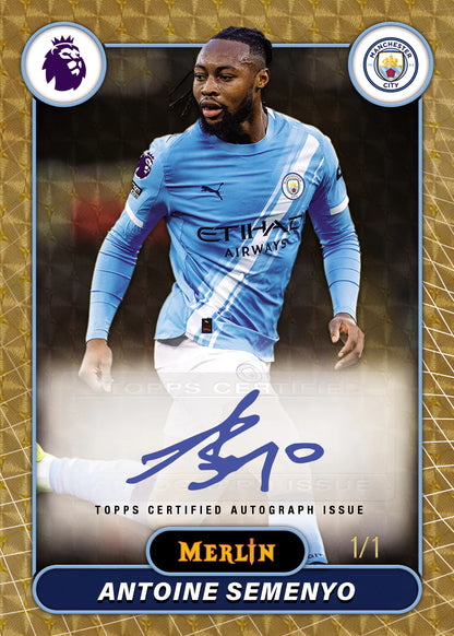 2026 Topps Merlin Premier League Hobby Box (LIVEBREAK) PREORDER