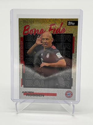 2025 Topps FC Bayern Teamset Arjen Robben Bona Fide 002/125