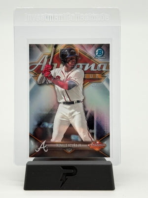 2018 Topps Chrome Bowman Baseball Ronals Acuna JR Arizona Fall League