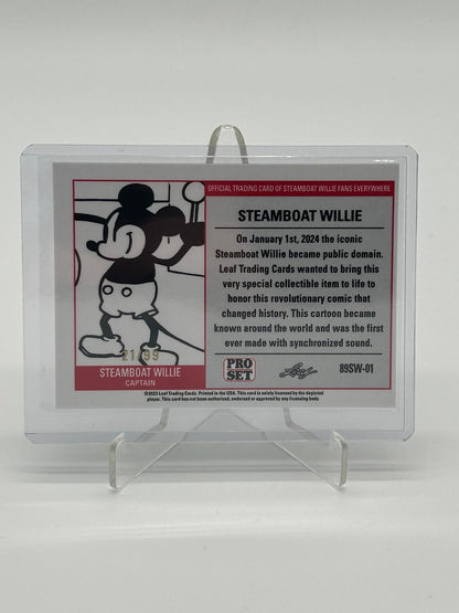 2023 Leaf Pro Set Steamboat Willie Captain /99
