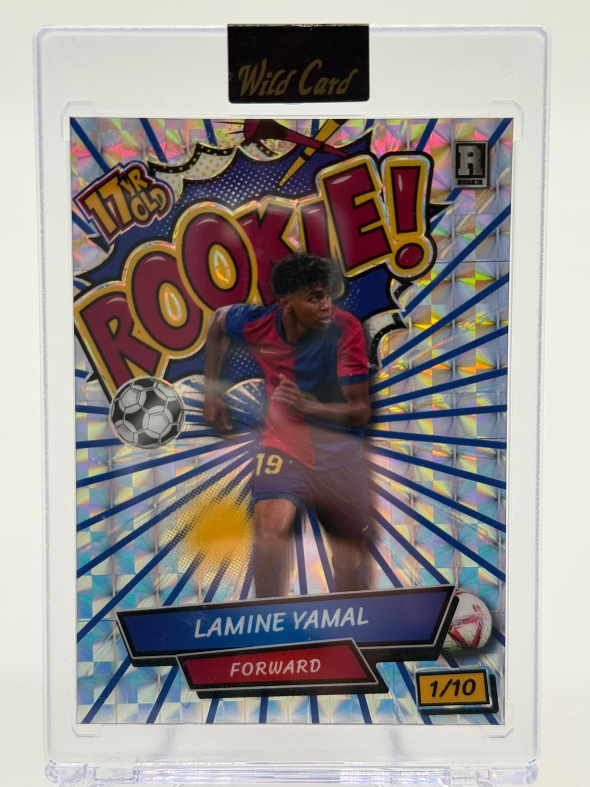 2024 Wild Card Comic Hero Lamine Yamal Rookie 1/10