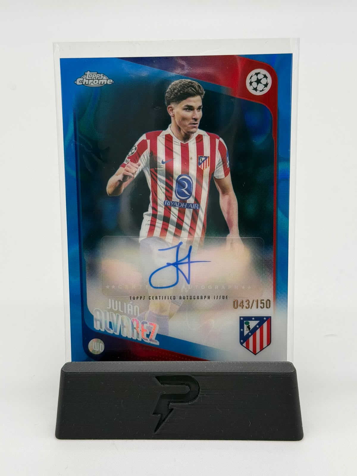 2026 Topps Chrome UCC Julian Alvarez Auto 043/150