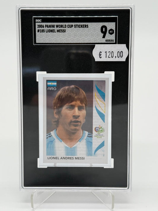 2006 Panini World Cup Sticker Lionel Messi SGC 9