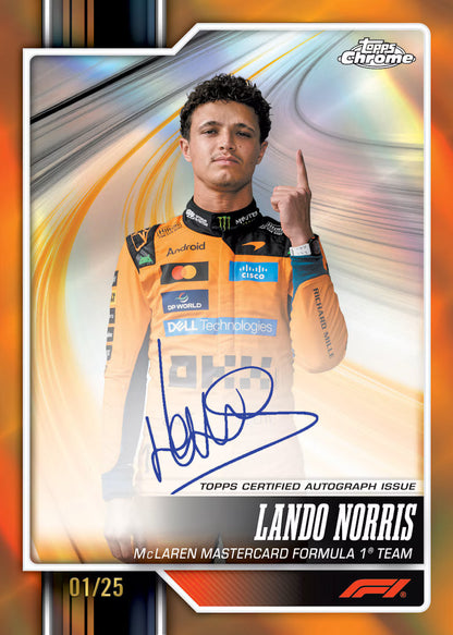 2026 Topps Chrome Formula One - Hobby Box Break (3 Boxer) PYD#22