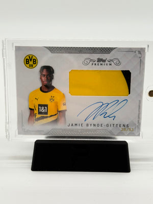 2023/24 Topps BVB Premium Jamie Bynoe-Gittens Auto/Relic 26/51