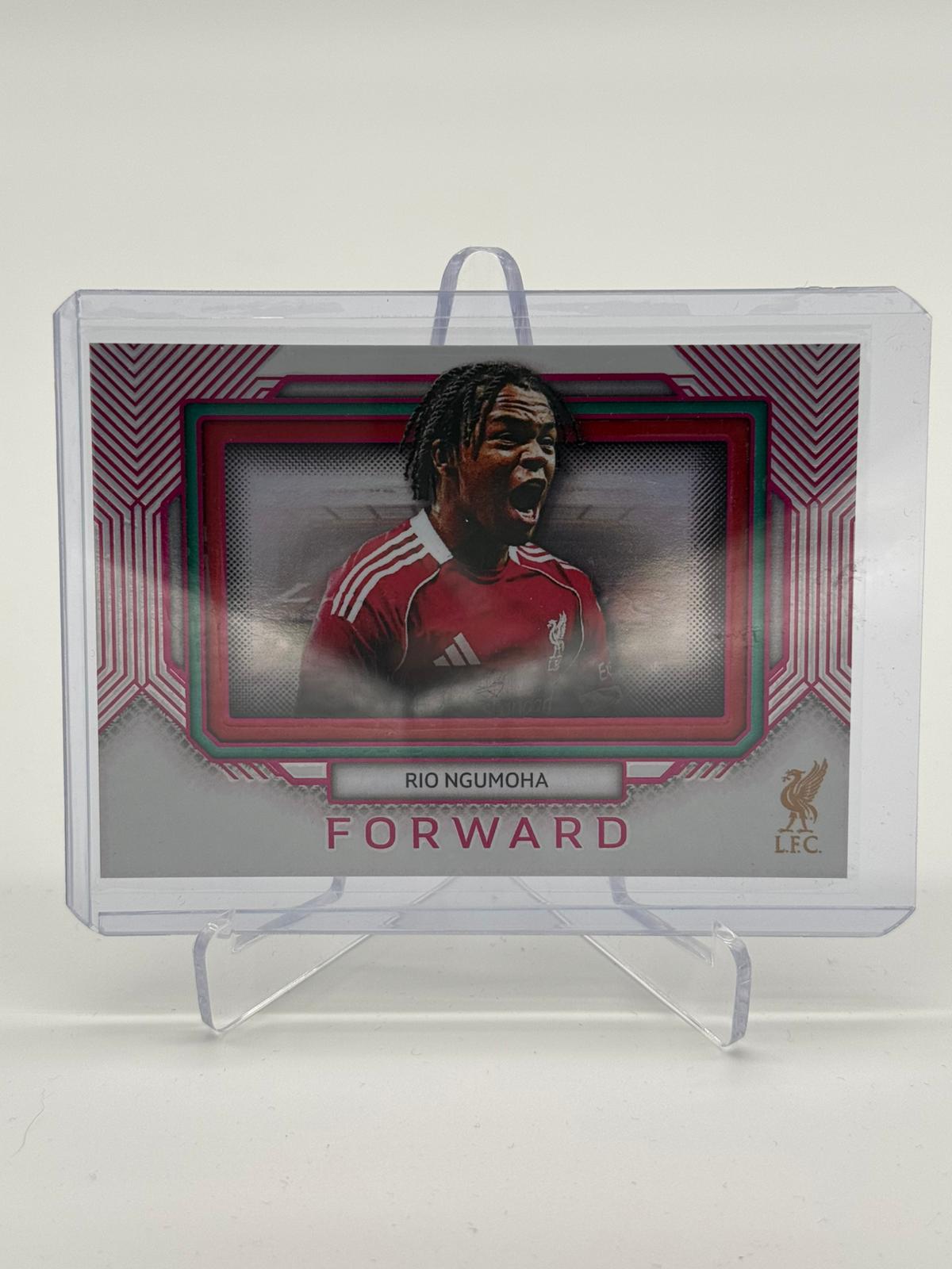 2025 Futera Liverpool Rio Ngumoha 10/40