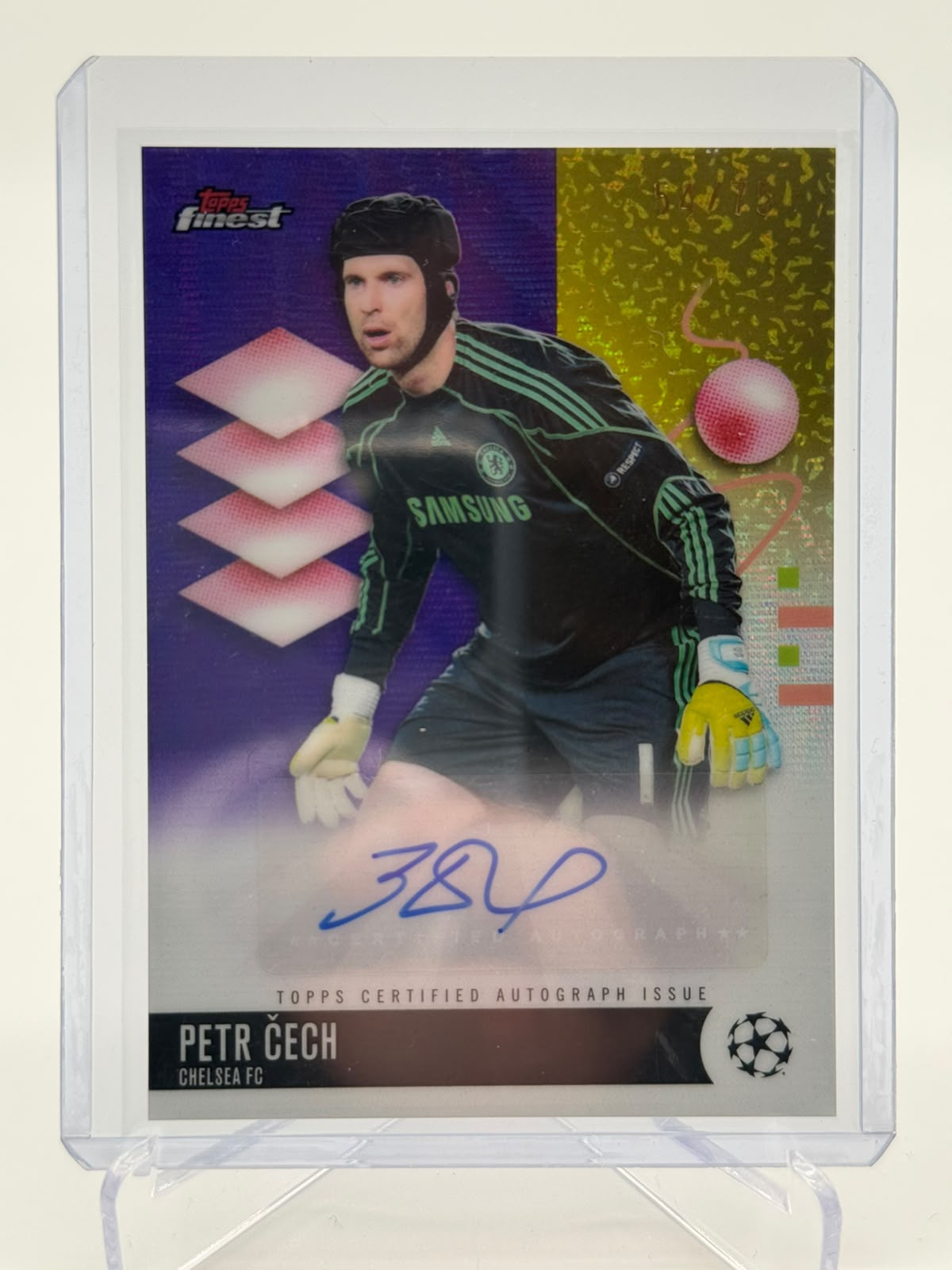 2026 Topps Finest UCC Petr Cech Auto 54/75
