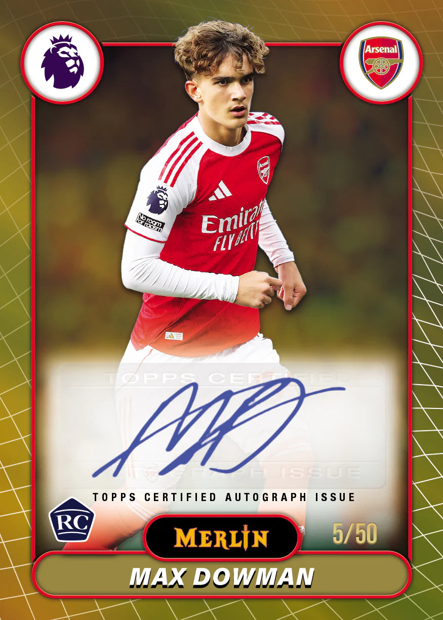 2026 Topps Merlin Premier League Hobby Box (LIVEBREAK) PREORDER