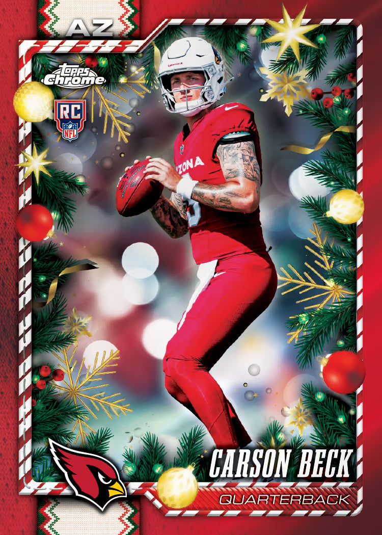 2026 Topps Holiday Mega Football - Mega Box