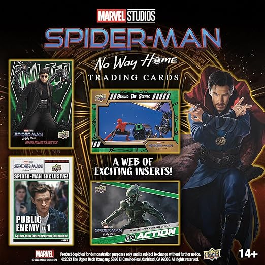 2023 Upper Deck Spider-Man No Way Home Hobby Box