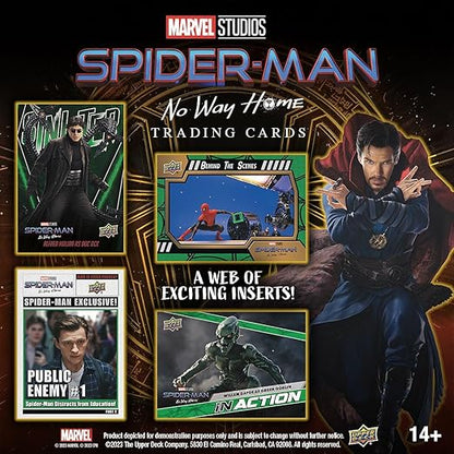 2023 Upper Deck Spider-Man No Way Home Hobby Box