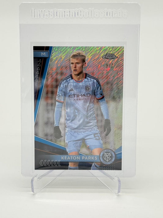 2024 Topps Chrome MLS Keaton Parks /7