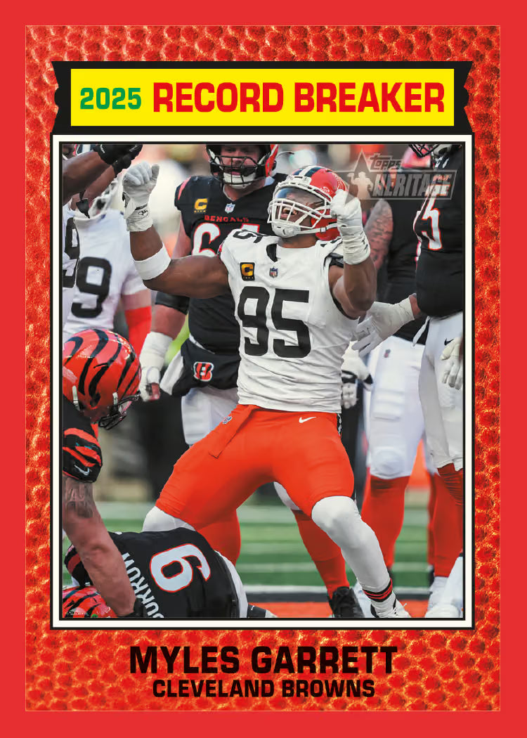 2026 Topps Heritage Football - Mega Box