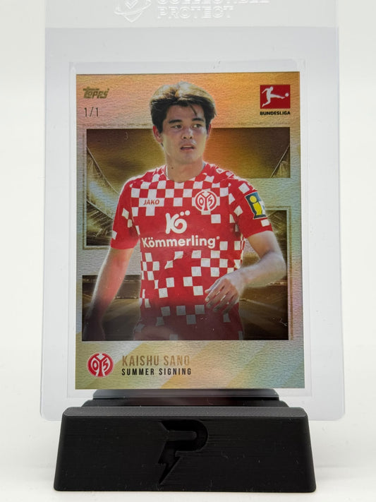 2024 Topps Summer Signing Kaishu Sano 1/1