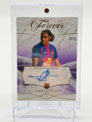 2026 Topps Barcelona Forever Paralluelo AUTO 17/75