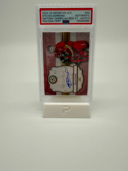PUSHDICH Tradingcard Stand  Weiss