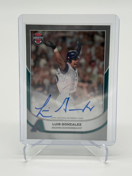 2026 Topps Industry Conference Luis Gonzalez On Card Auto
