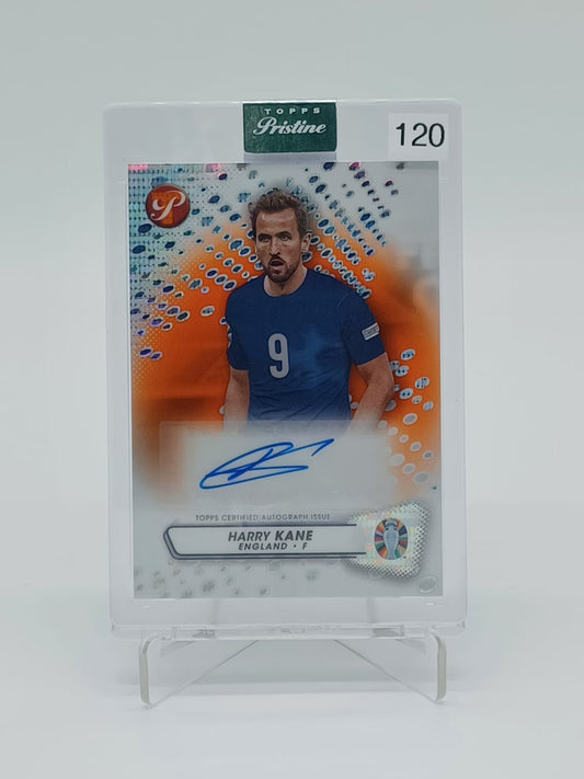 2023 Topps Pristine Road to UEFA Euro 2024 Harry Kane Auto Orange /25