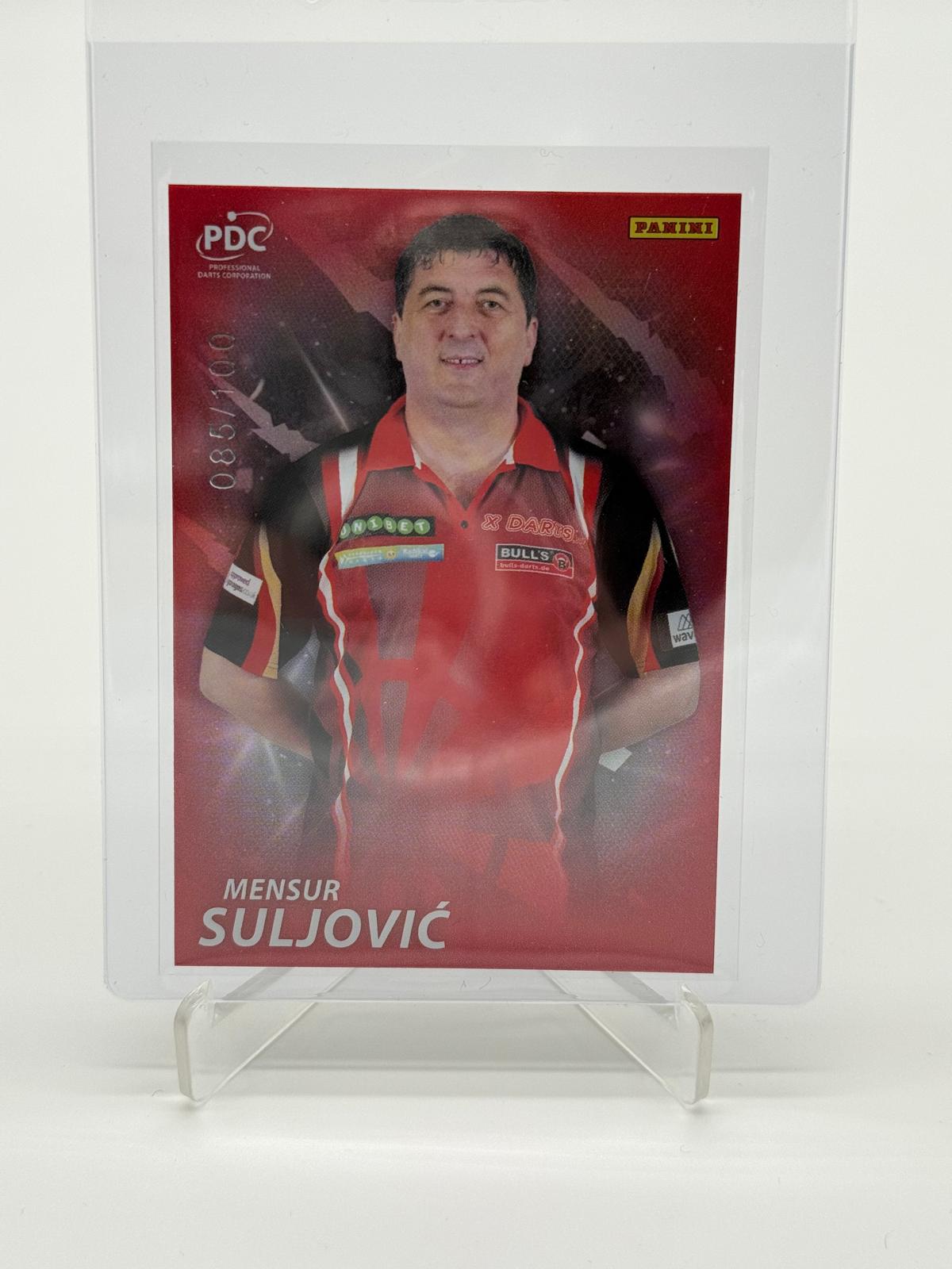 2025 Panini PDC Mensur Suljovic /100