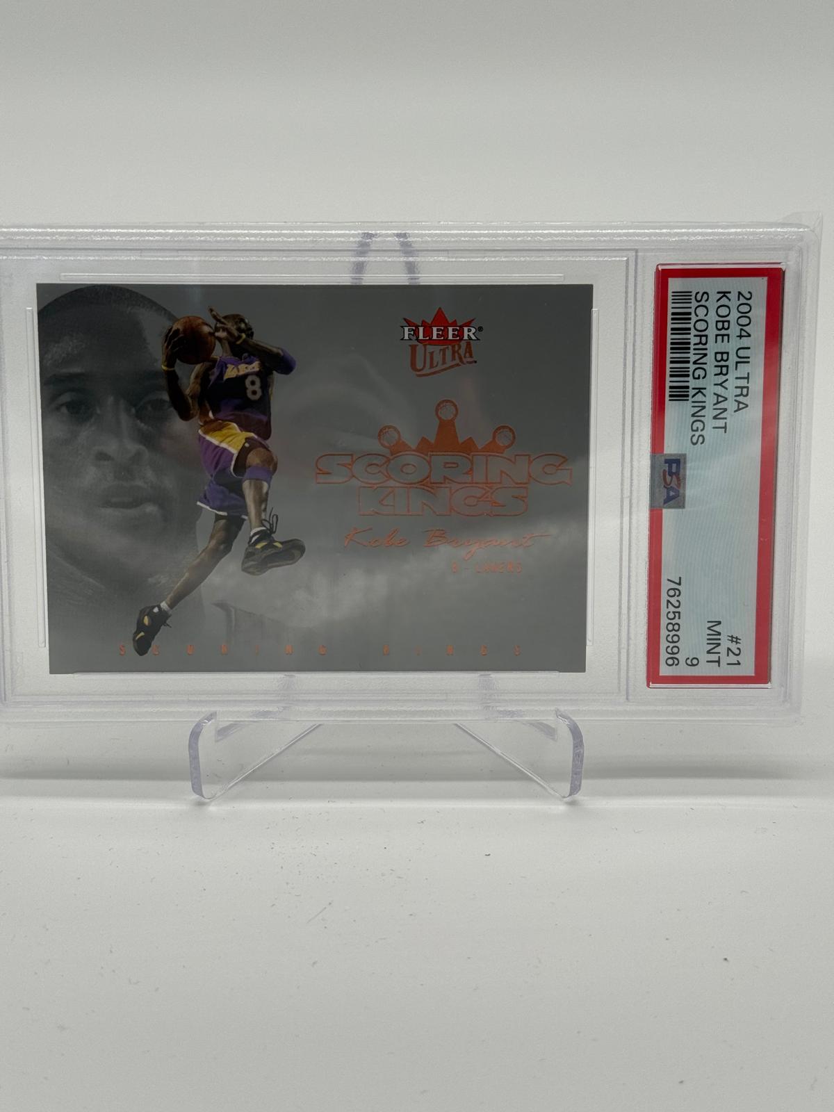 2004 Fleer Ultra Kobe Bryant Scoring Kings PSA 9
