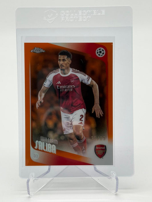 2026 Topps Chrome UCC William Saliba 23/25