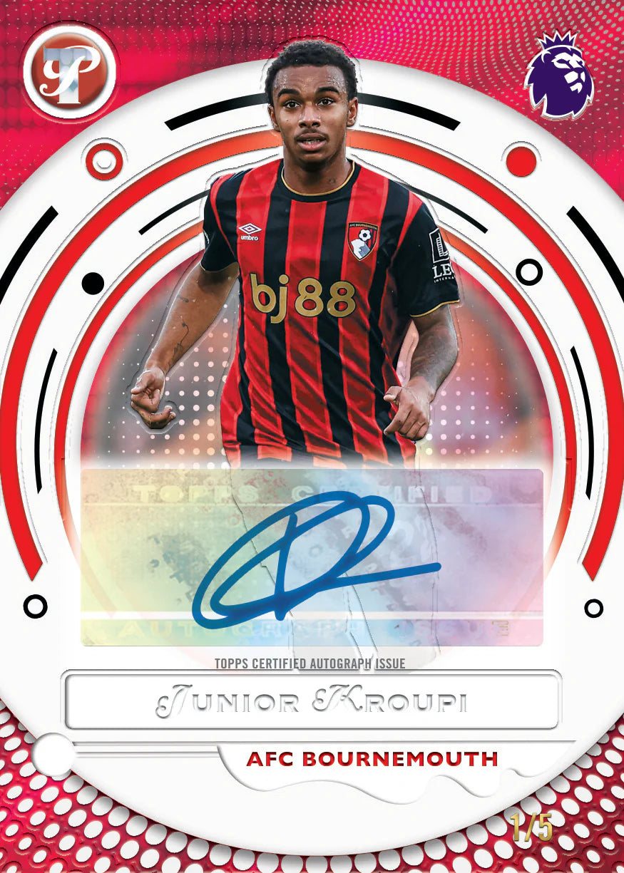 1x 2025-26 Topps Premier League Pristine Hobby Box (LIVEBREAK)