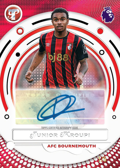 1x 2025-26 Topps Premier League Pristine Hobby Box (LIVEBREAK)