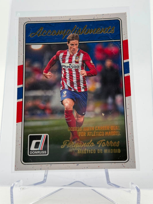 2016-17 Panini Donruss Fernando Torres Accomplishments