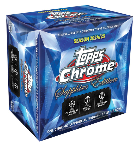 2024-25 Topps UCC Sapphire Hobby Box - Livebreak by Fratelli Cards