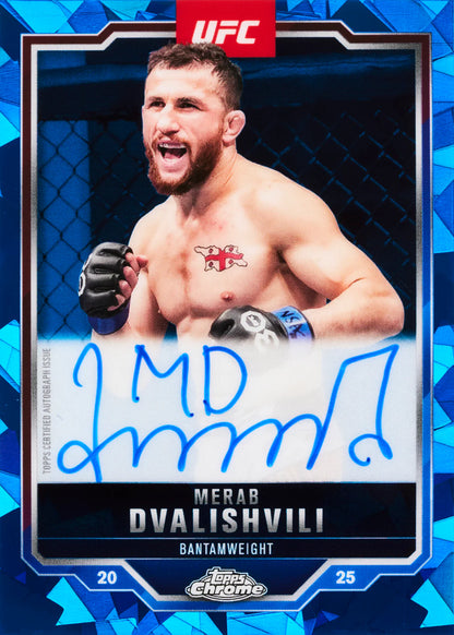 2025 Topps Chrome UFC Sapphire Edition (LIVEBREAK)