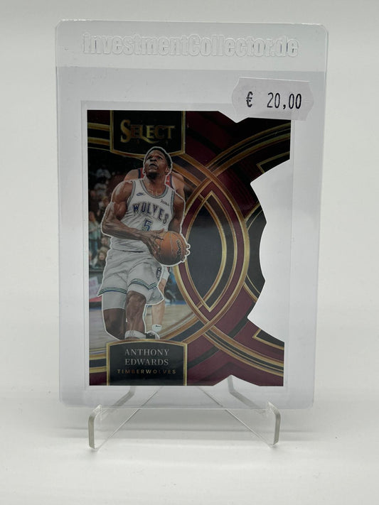 2023-24 Panini Select Anthony Edwards /175 Die-Cut