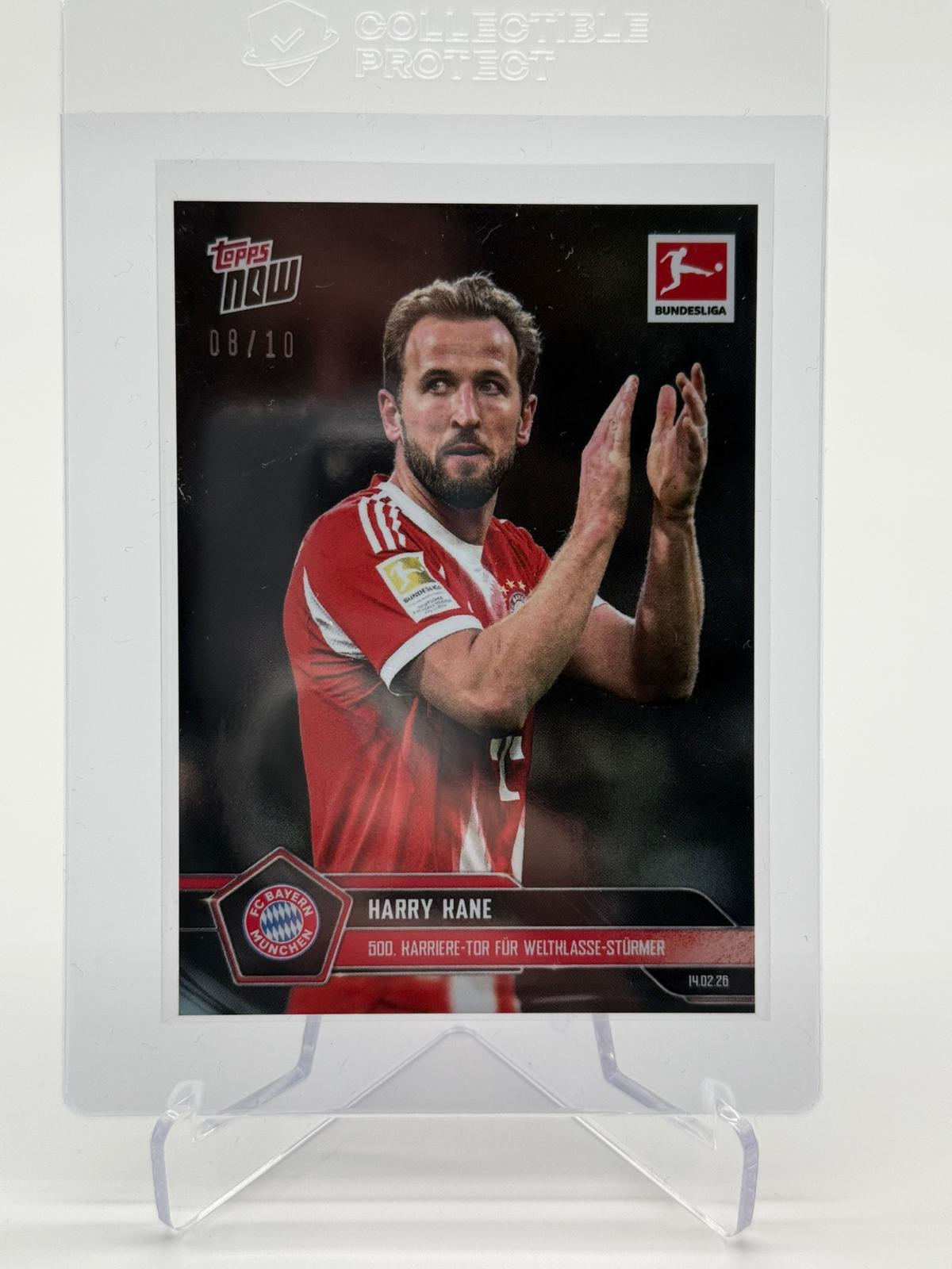 2026 Topps NOW Bundesliga Harry Kane 08/10