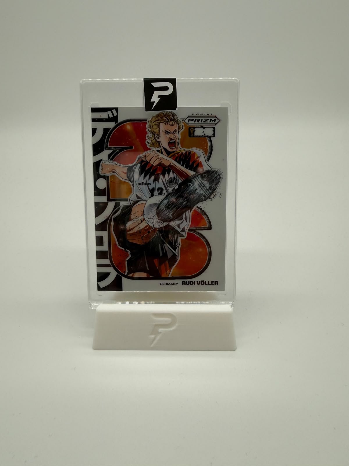 PUSHDICH Tradingcard Stand  Weiss