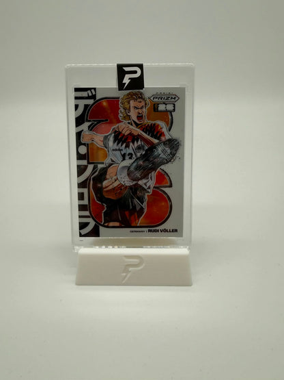 PUSHDICH Tradingcard Stand  Weiss