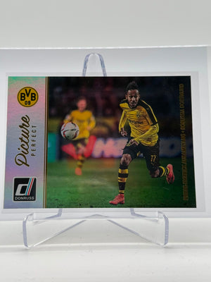 2016-17 Panini Donruss Pierre-Emerick Aubameyang Picture Perfect Silver