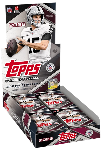 2026 Topps Flagship Football Hobby Box LIVEBREAK