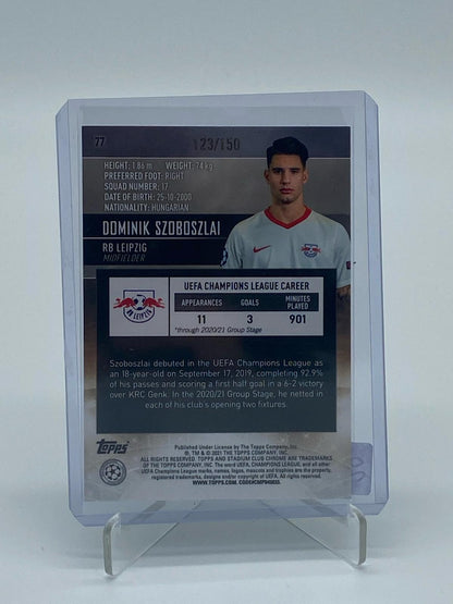Topps Stadium Club Chrome - Dominik Szoboszlai /150