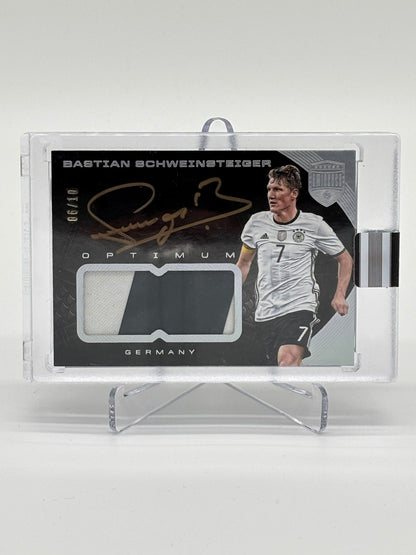 2018 Panini Eminence Bastian Schweinsteiger Optimum Patch Auto /10